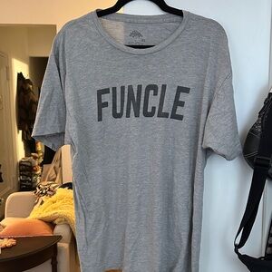 Anvil Gray 'Funcle' Graphic Tee
